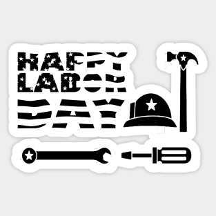 labor day  waleed Sticker